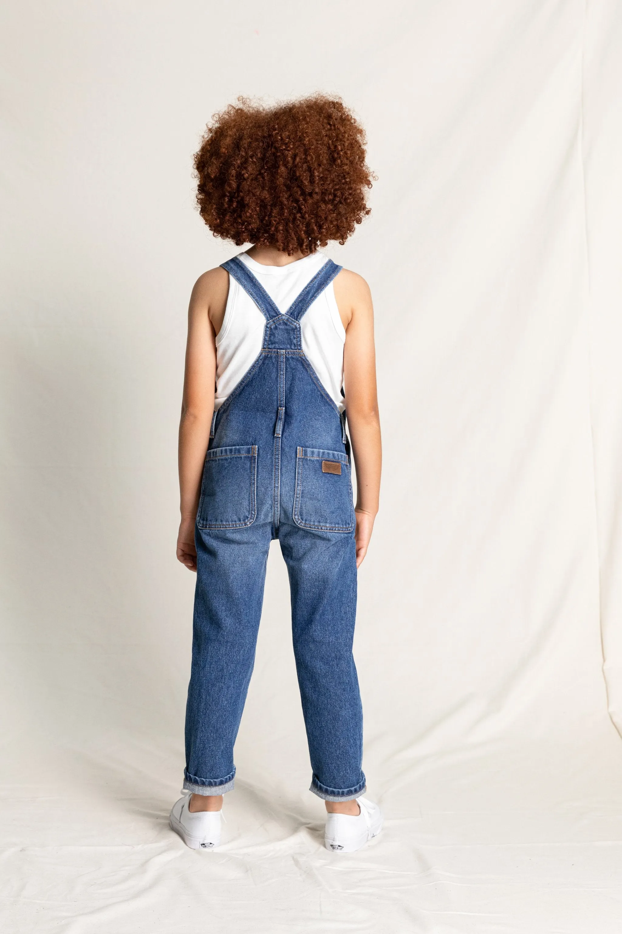 WORKER Medium Blue - Loose Fit Overall